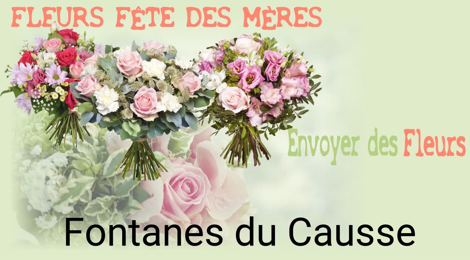Bouquet de Fête des Mères livré à Fontanes-du-Causse